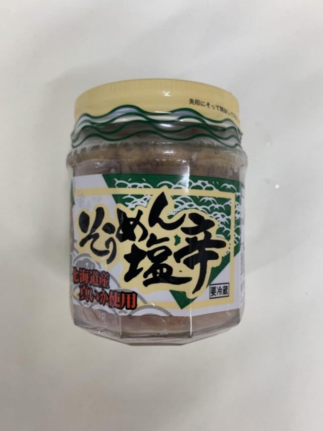 いかそうめん塩辛（ビン入）180g